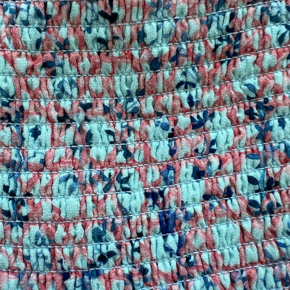 🦋HP🦋 NWT The Ribbon Ellie Nap Dress - Pink Basketweave Vine - Sz M - Picture 7 of 10